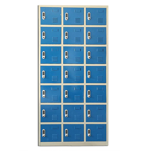 深圳産(chǎn)品展示廠家,新(xīn)款 二十一門電(diàn)子密碼櫃