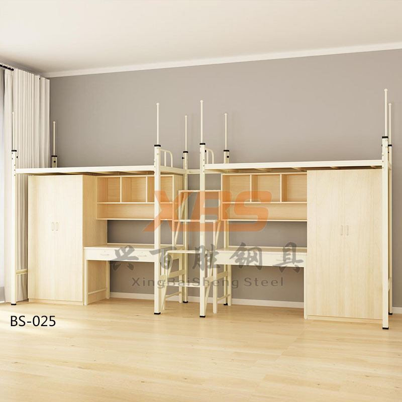 新(xīn)款公(gōng)寓鐵床 兩連兩人位公(gōng)寓床 顔色尺寸支持訂做