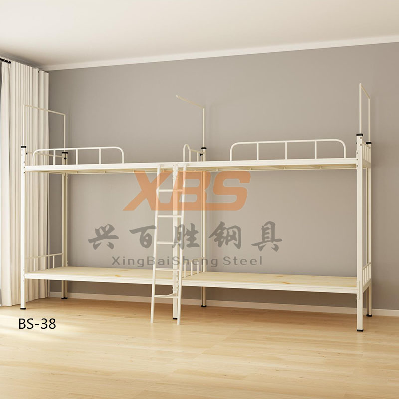 新(xīn)款公(gōng)寓鐵床 兩連四人位雙層床公(gōng)寓床 顔色尺寸支持訂做