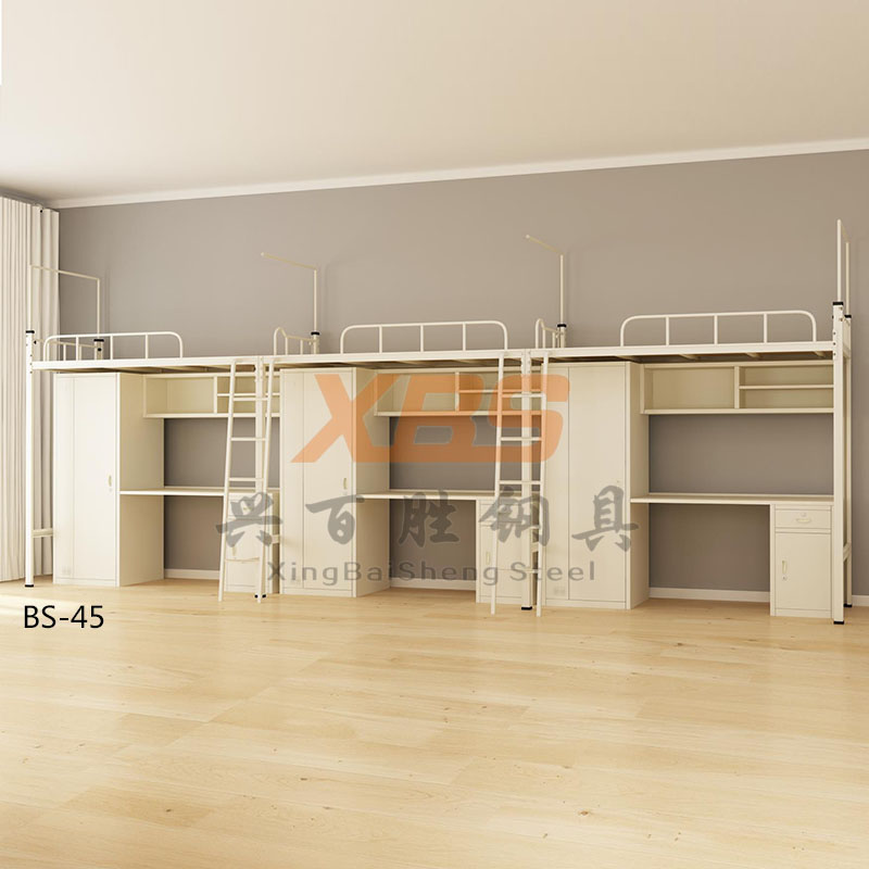 深圳三聯三人公(gōng)寓床系列廠家,興百勝新(xīn)款公(gōng)寓鐵床 三連三人位公(gōng)寓床 顔色尺寸支持訂做