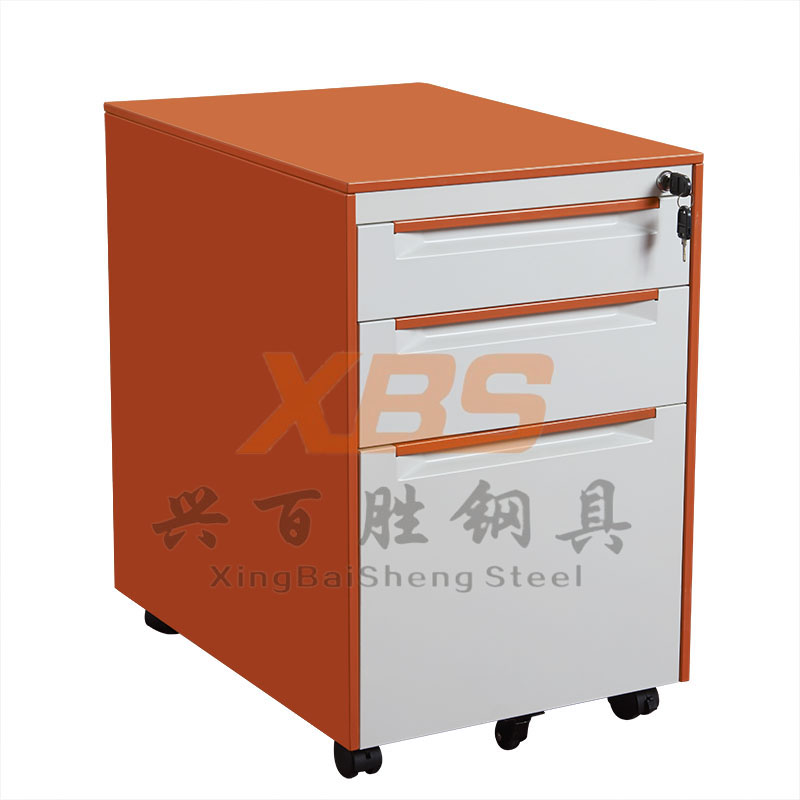 興百勝新(xīn)款三抽活動櫃  顔色尺寸支持訂做